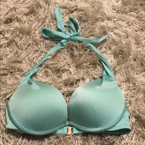 🌼 VICTORIA SECRET Blue Push-Up Bathing Suit Top